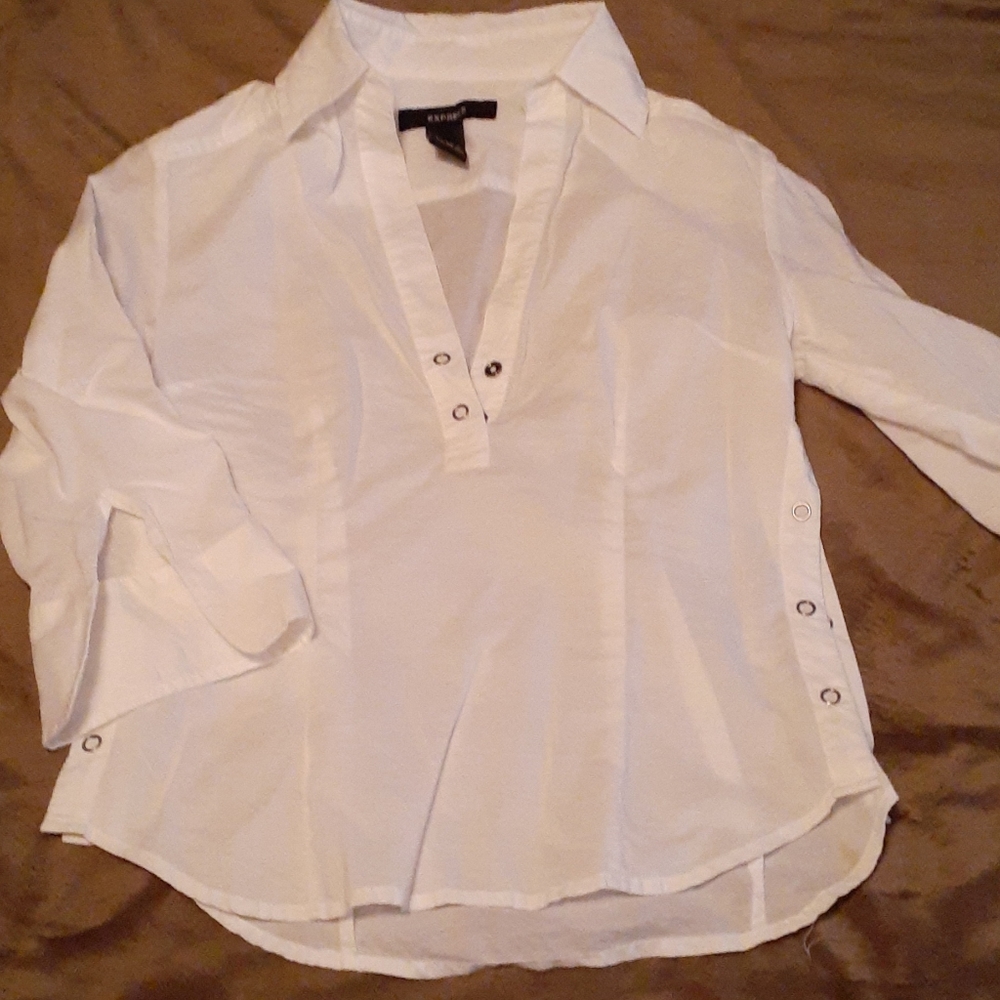 Express white top